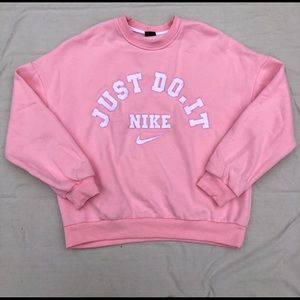 Pink Nike Sweatshirt